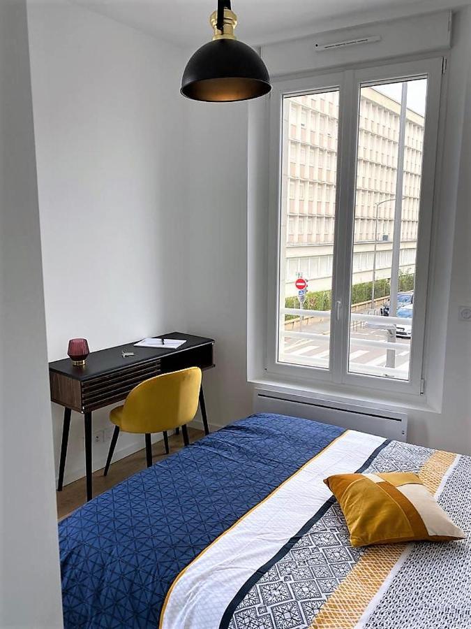 Ponsardin #55 Spacieux Appartement 3 Ch 6 Couchages 兰斯 外观 照片