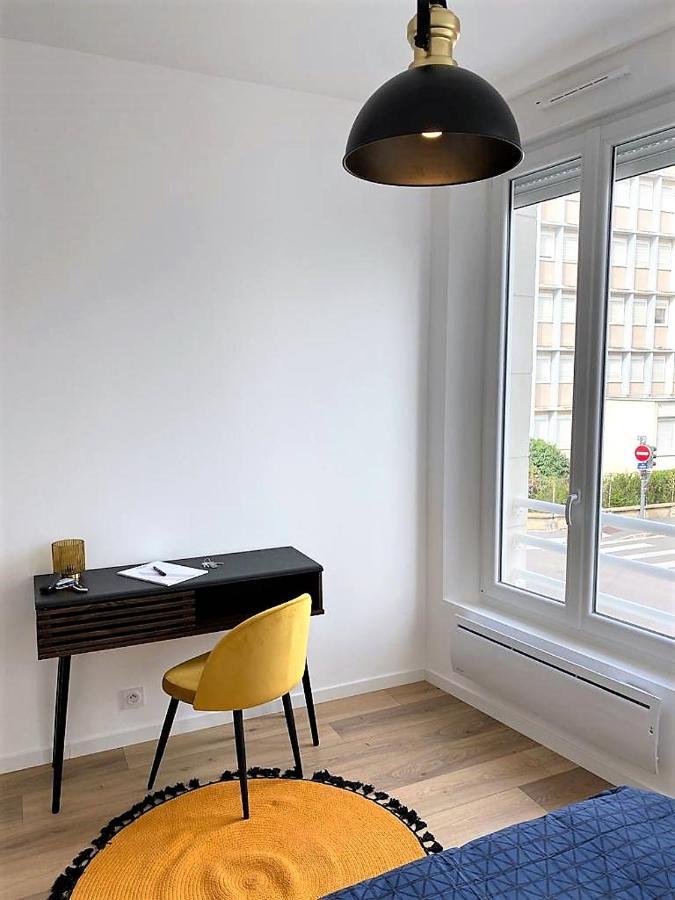 Ponsardin #55 Spacieux Appartement 3 Ch 6 Couchages 兰斯 外观 照片