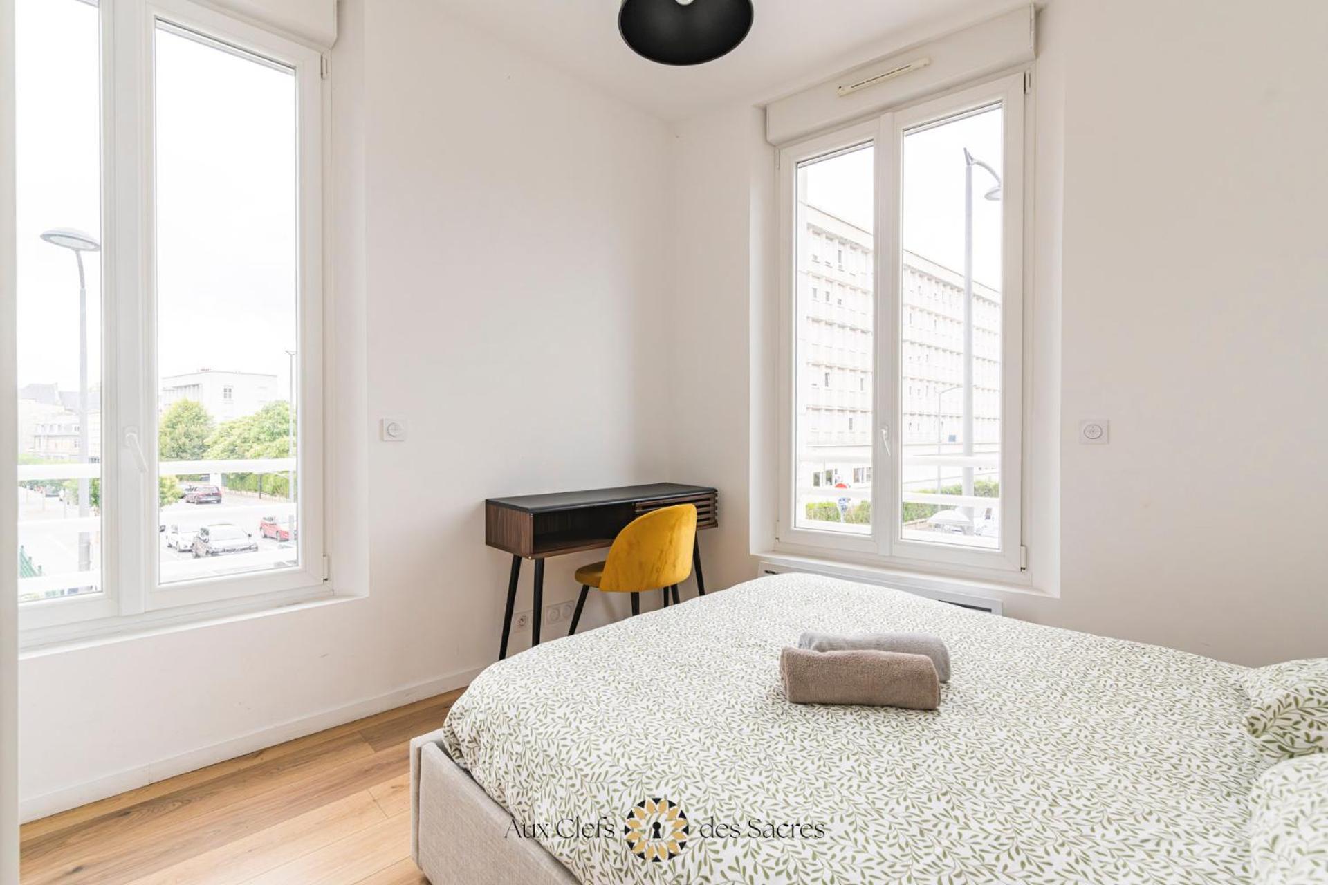 Ponsardin #55 Spacieux Appartement 3 Ch 6 Couchages 兰斯 外观 照片